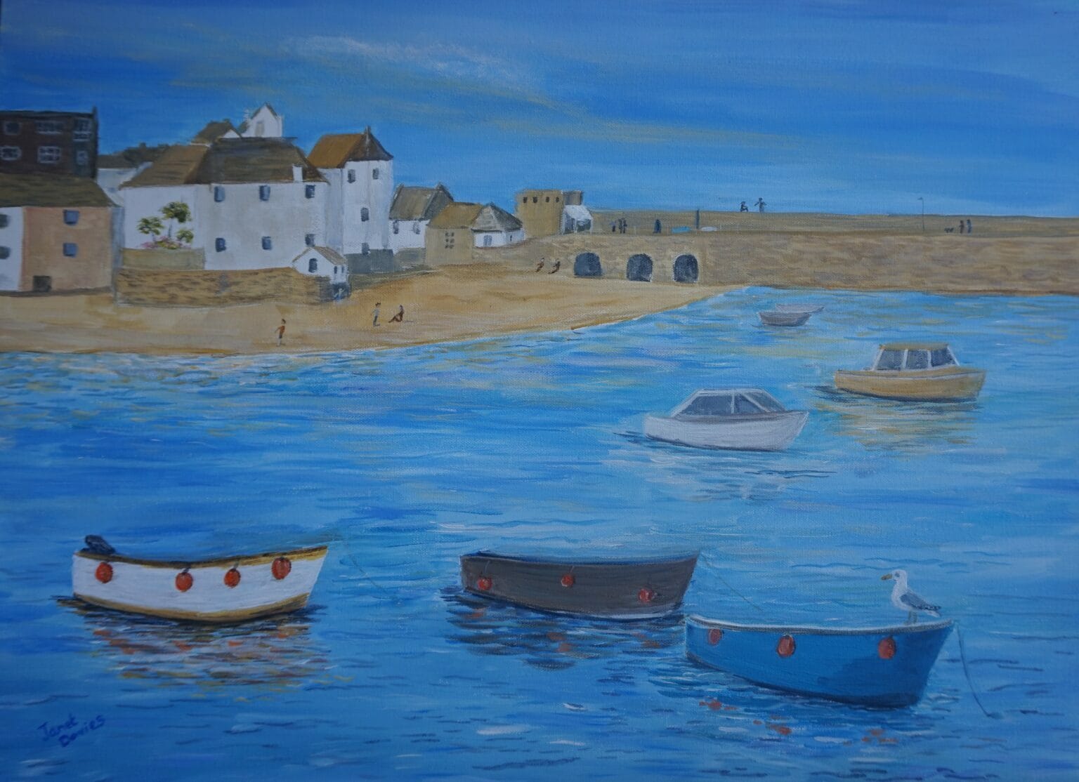 St Ives Cornwall seascape painting SOLD • Art Gallery SW